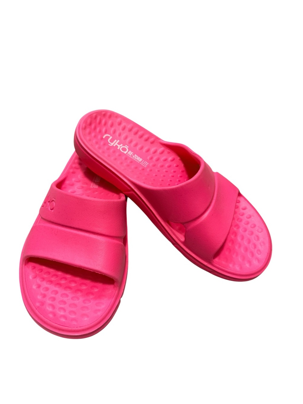 Ryka Hot Pink Slide Sandals for Women size 6 - Picture 2 of 5